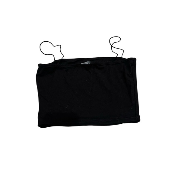 NWOT Cider Classic Crop Top Black Small - Picture 8 of 8